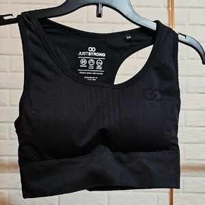 Black Sports Bra